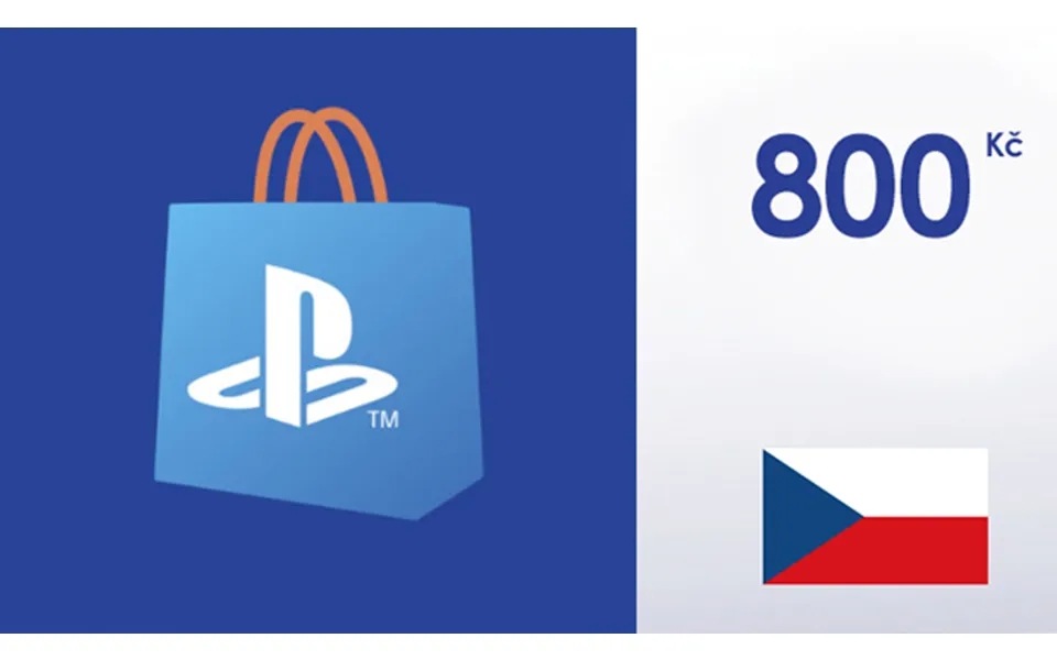Playstation Network Card 800 K - Psn Czech Republic