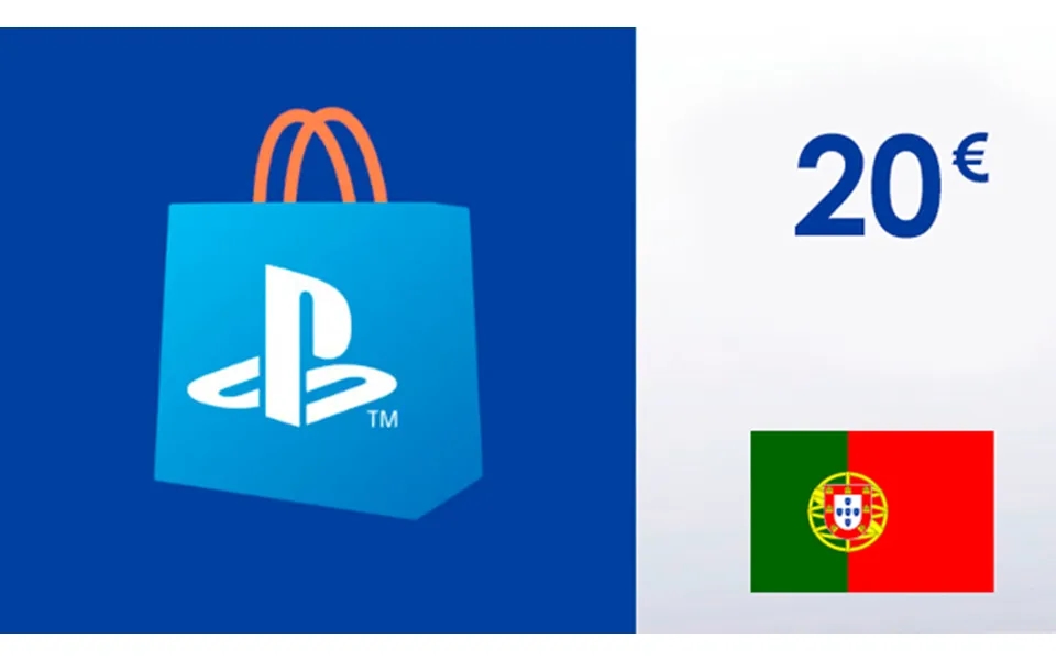 Playstation Network Gift Card 20 Eur - Psn Portugal