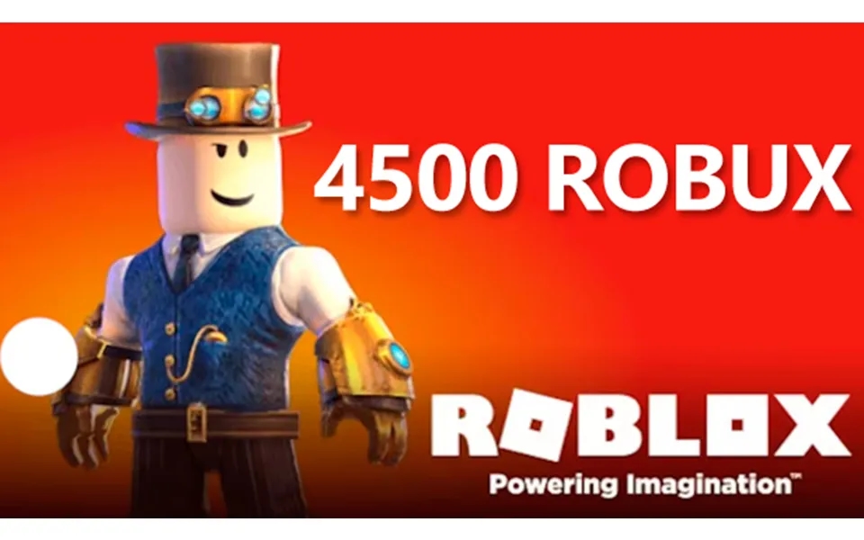 Roblox Gift Card - 4500 Robux
