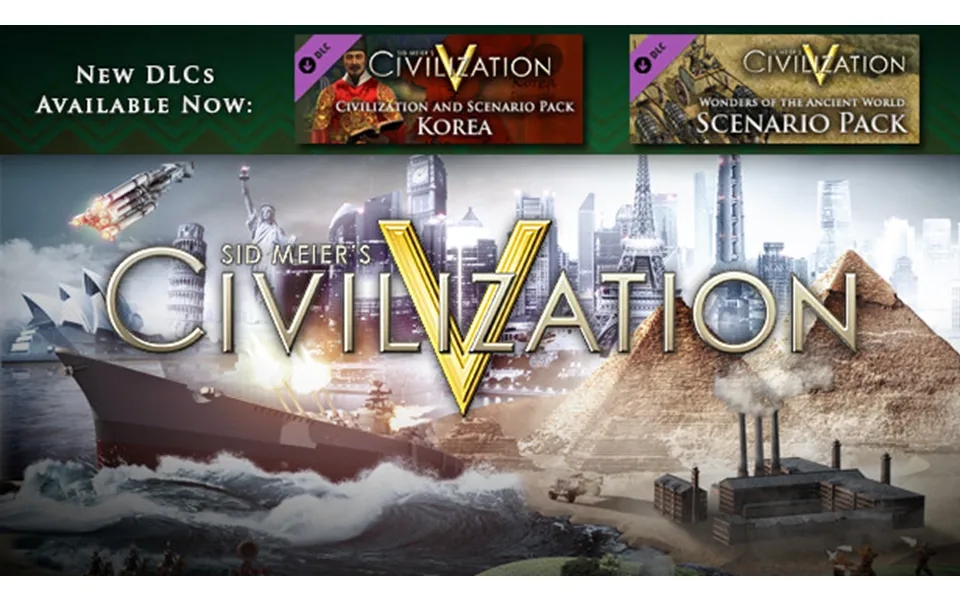 Sid Meier's Civilization V Korea And Ancient World Combo Pack