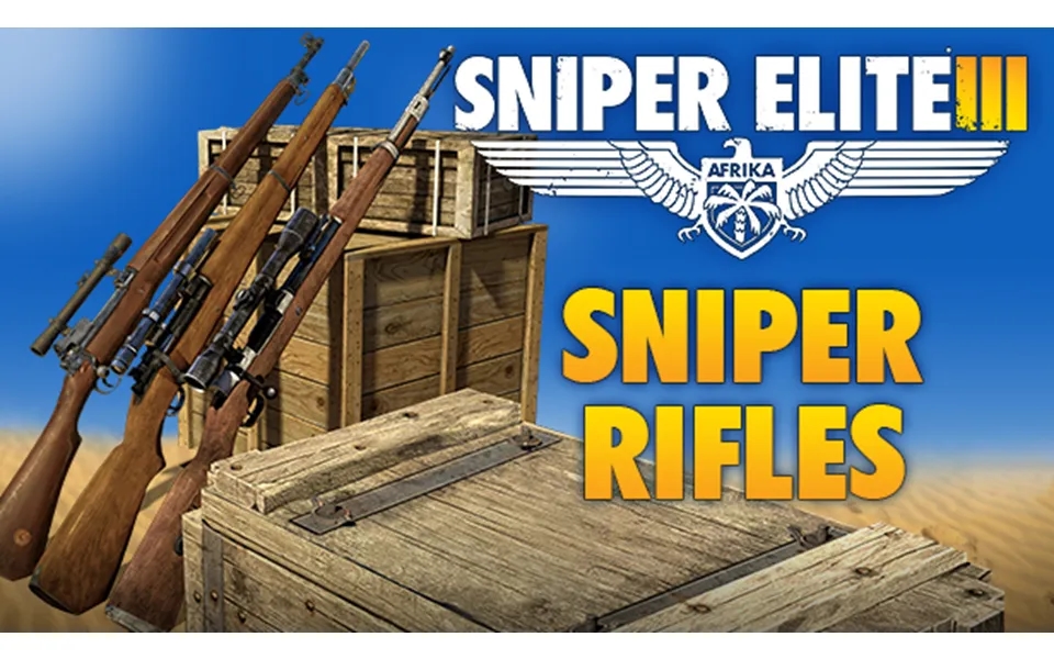 Sniper Elite 3 Sniper Rifle Weapons Pack