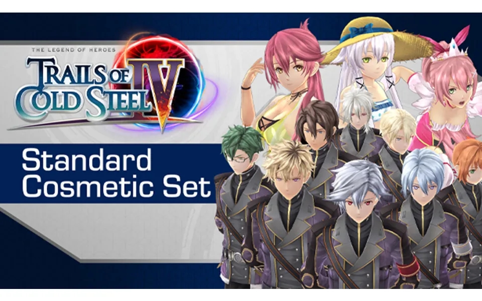 The Legend Of Heroes Trails Of Cold Steel Iv - Standard Cosmetic Set