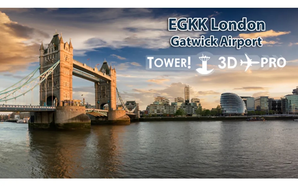 Tower 3d Pro - Egkk Airport