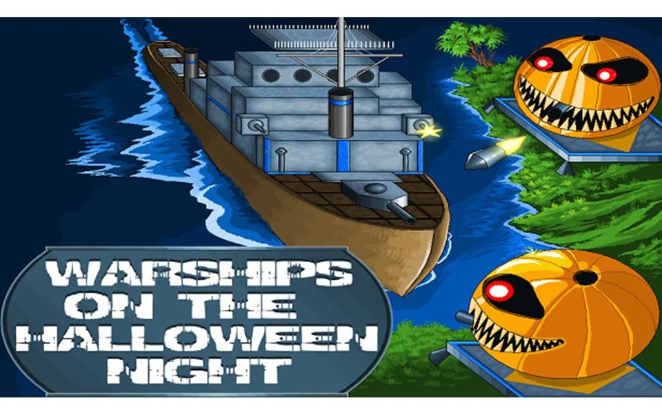 Warships On The Halloween Night