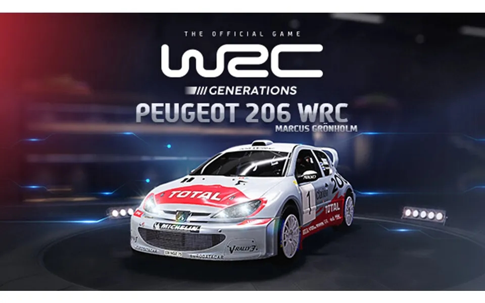 Wrc Generations - Peugeot 206 Wrc 2002 Marcus Gronholm Dlc