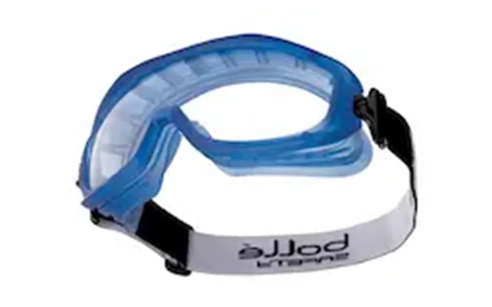 Bolle Safety Atom Goggles - Blue Goggle Clear Lenses