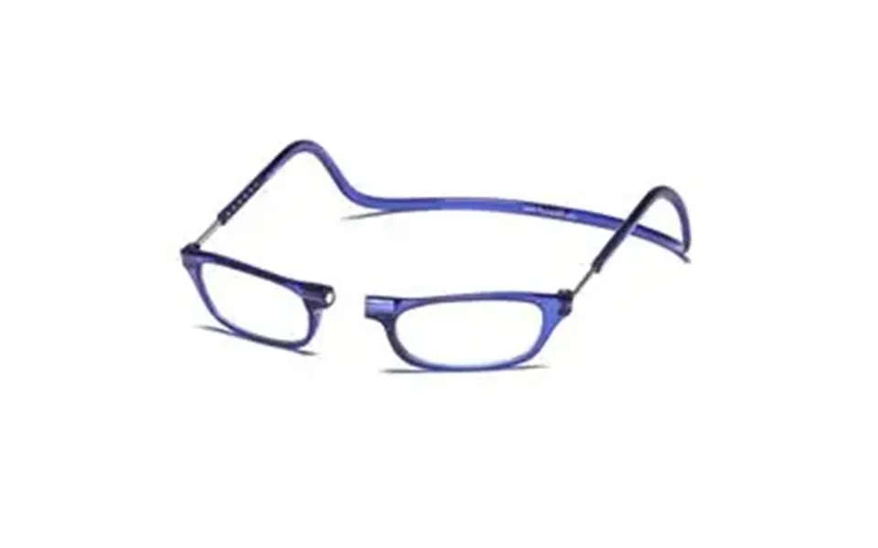 Clic Readers - Blue Frame Clear Lenses