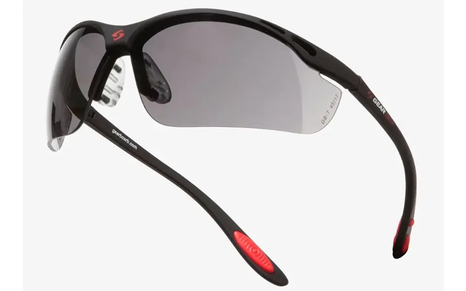 Gearbox Vision Protective Eyewear - Lack Frame Smoke Lenses Regular Fit