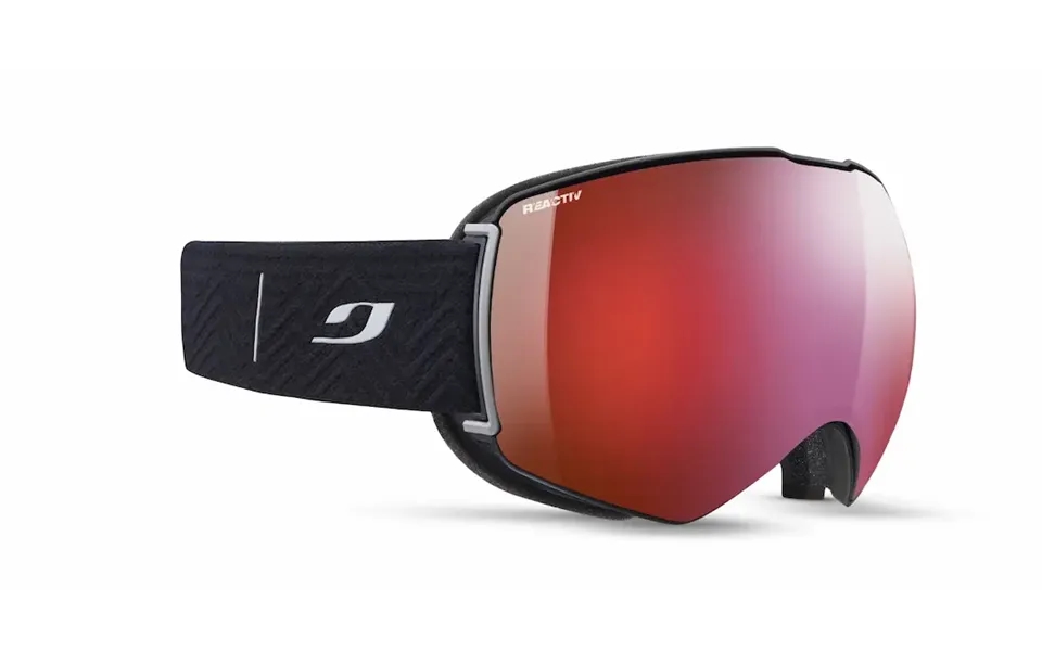 Julbo Lightyear Snow Goggles - Black-gray Goggle Reactiv 0-4 High Contrast Light Changing Lenses