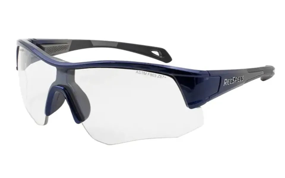 Liberty Sport Rec-specs Contact Safety Rated Sports Glasses - Blue Frame Clear Lenses