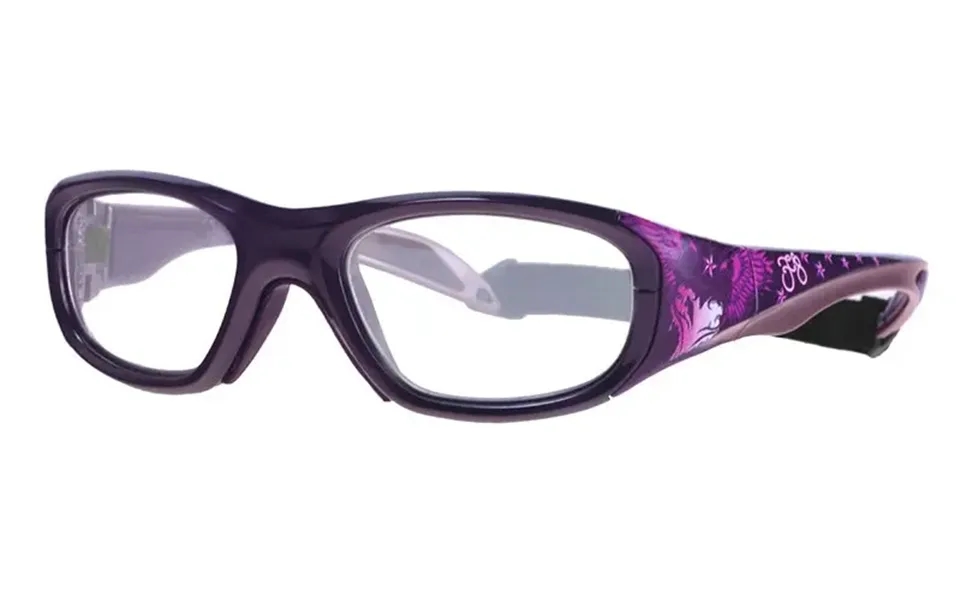 Ls Rec-specs F8 Morpheus Street Series Safety Rated - Icarus Heart Frame Clear Silver Lenses