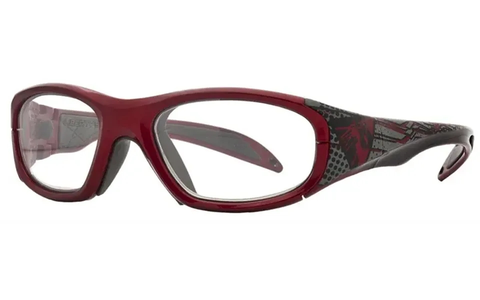 Ls Rec-specs F8 Morpheus Street Series Safety Rated - Shatter Frame Clear Silver Lenses