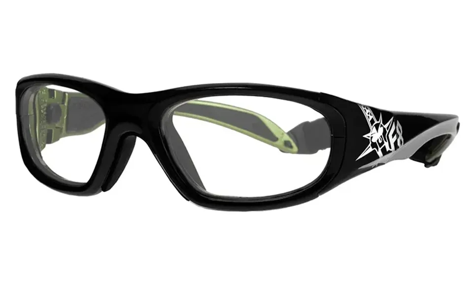 Ls Rec-specs F8 Morpheus Street Series Safety Rated - Sword Totem Frame Clear Silver Lenses