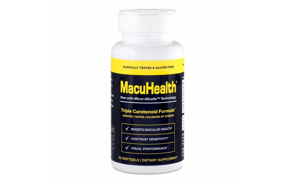 Macuhealth Eye Supplements - 90 Capsules Bottle