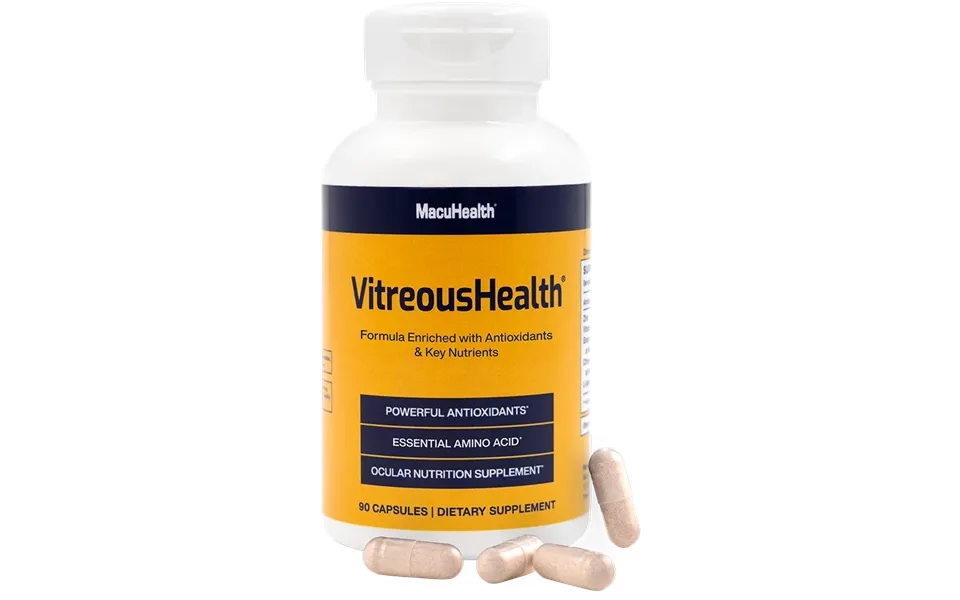 Macuhealth Vitreous Health Eye Supplements - 90 Capsules Bottle