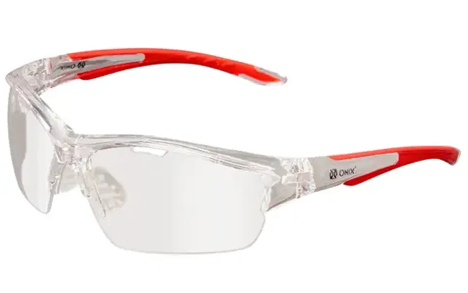 Onix Owl Sports Protective Eyewear - Clear-orange Frame 3 Lesnes