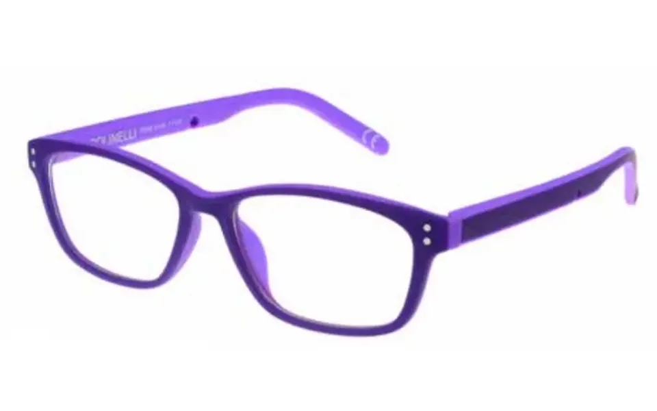 Polinelli P200 Blue Light Blocking Readers - Dark Purple On Purple