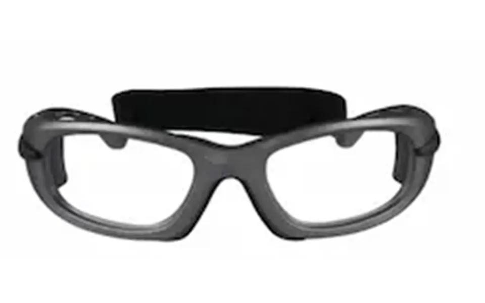 Progear Eyeguard Safety Rated Sports Glasses - Matte Gray Clear Xl Fits M-l Adult