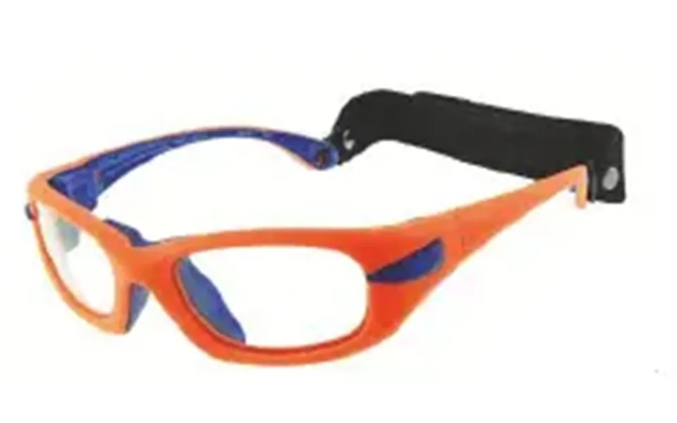 Progear Eyeguard Safety Rated Sports Glasses - Neon Orange Clear Sm Fits Ages 6-10