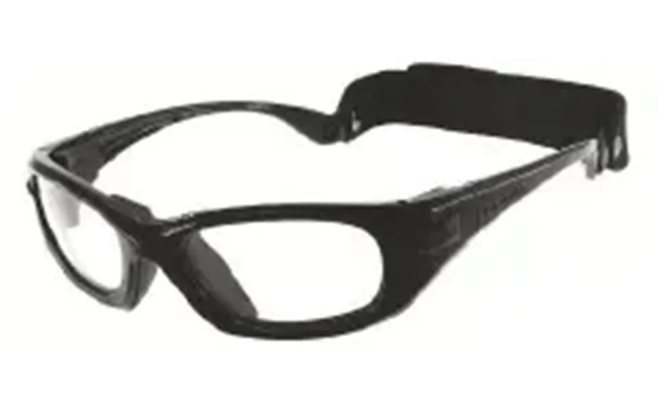 Progear Eyeguard Safety Rated Sports Glasses - Shiny Metallic Black Clear Sm Fits Ages 6-10