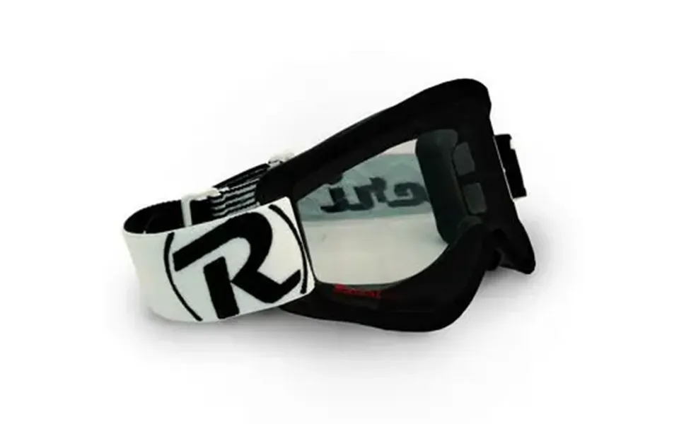 Raleri Mtx-n Offroad Goggles - Black Frame Clear Lenses