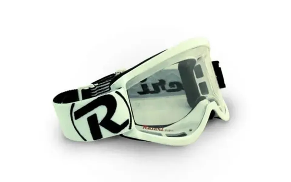 Raleri Mtx-n Offroad Goggles - White Frame Clear Lenses