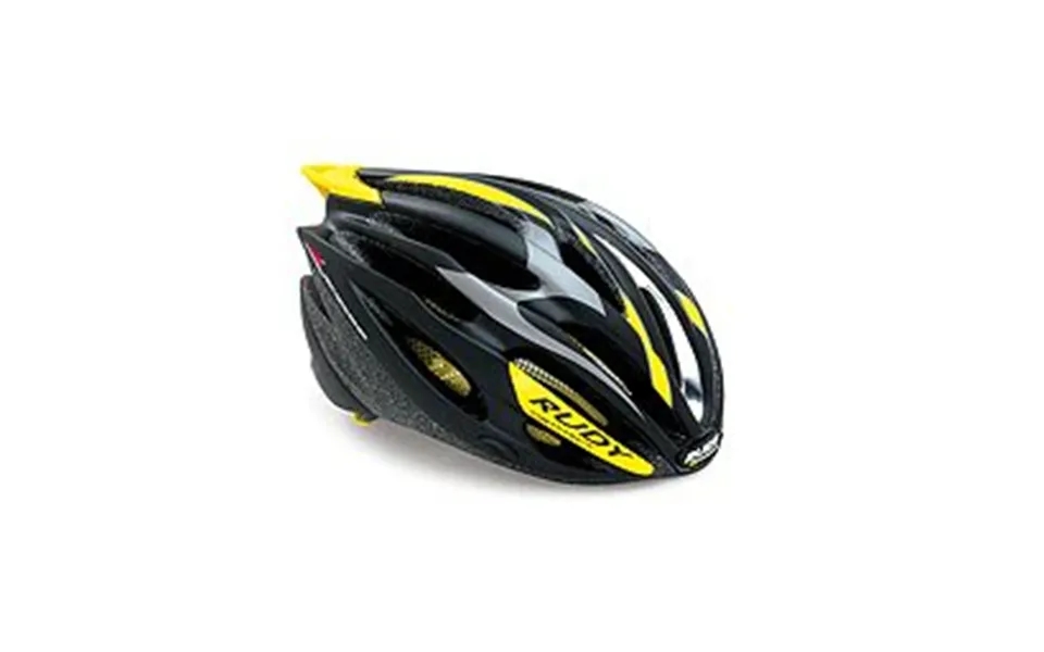 Rudy Project Actyum Cycling Helmet Sale - Black-yellow L