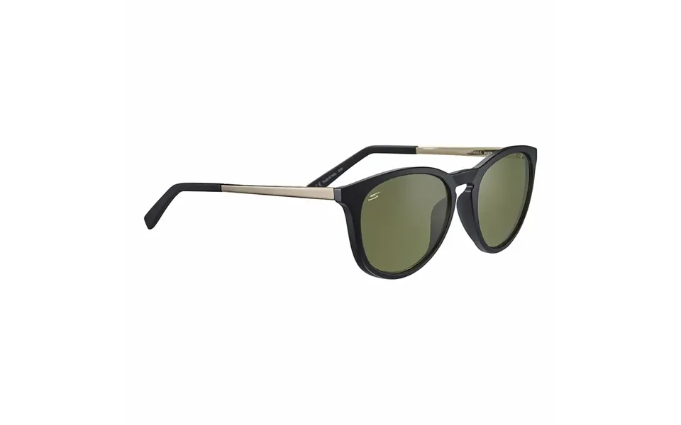 Serengeti Brawley Sunglasses - Matte Black Frame Saturn 555nm Lenses