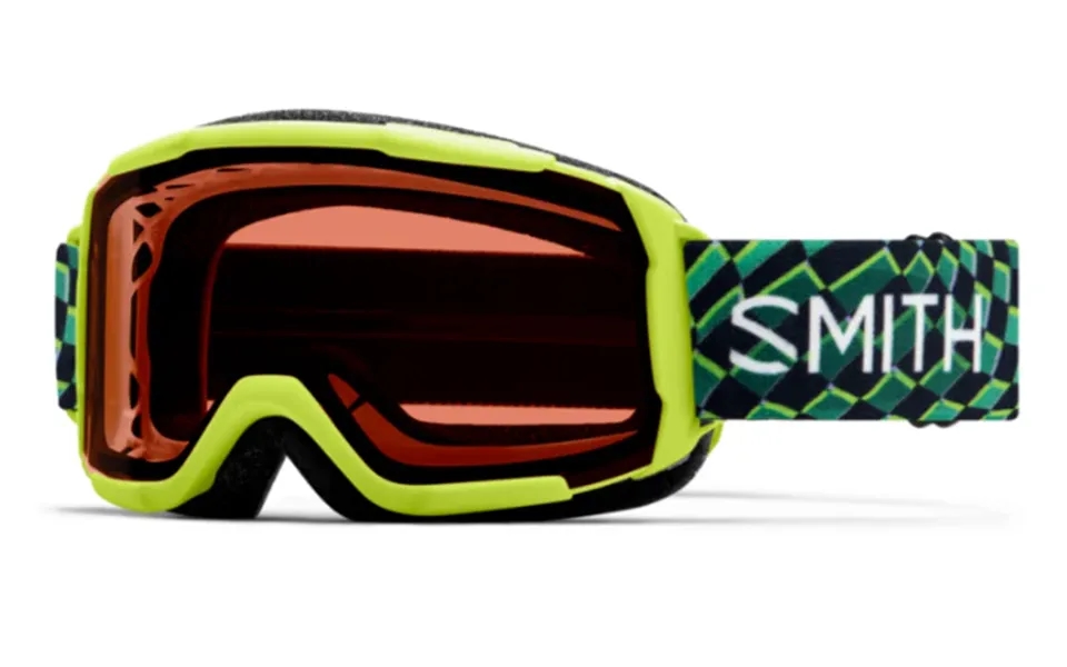Smith Daredevil Snow Goggles - Electric Lime Left Turn Goggle Rc36 Lenses