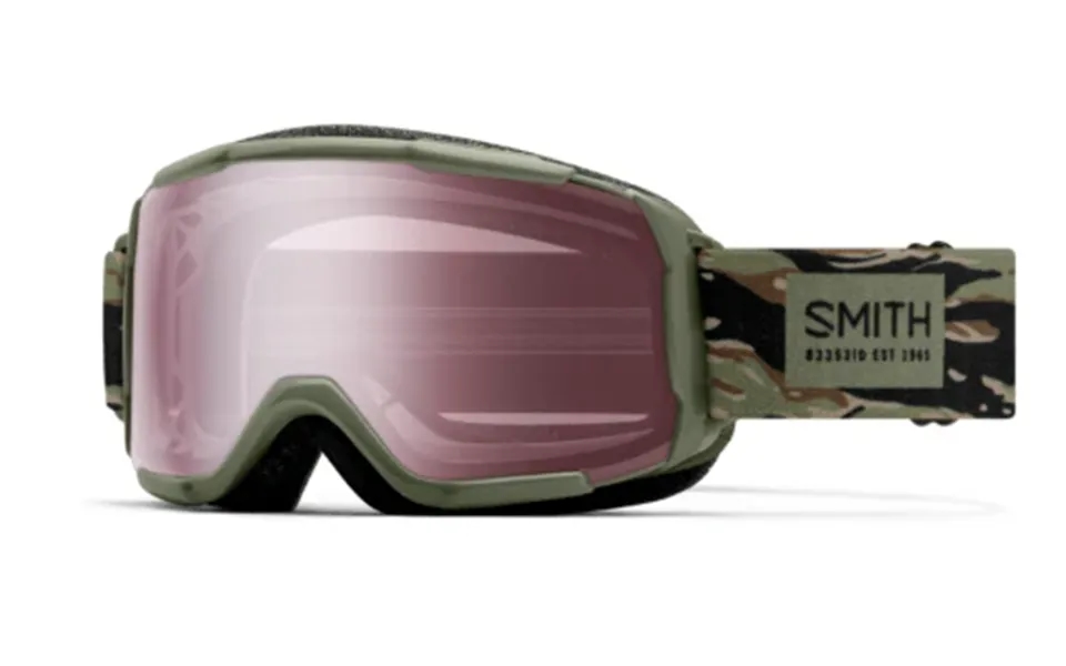 Smith Grom Snow Goggles - Eye Of The Tiger Goggle Ignitor Mirror Lenses