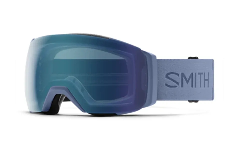 Smith I O Xl Mag Ski Goggles - Granite Blue Goggle Chromapop Everyday Blue Mirror And Bonus Lenses