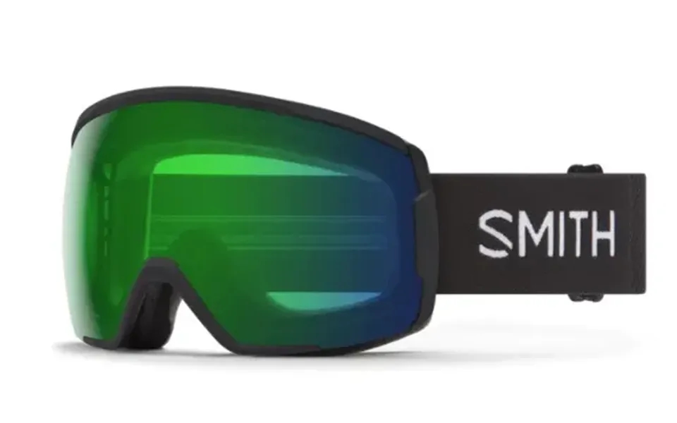 Smith Proxy Snow Goggles - Black Goggle Chromapop Everyday Green Mirror Lenses