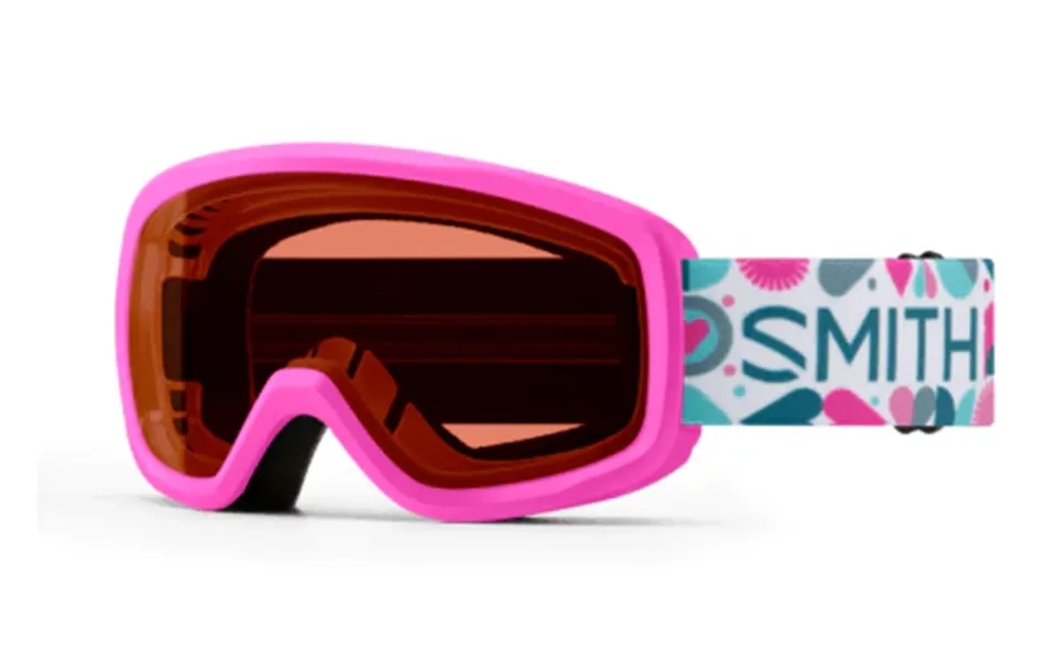 Smith Snowday Snow Goggles - Vivid Pink Hearts Goggle Rc36 Lenses