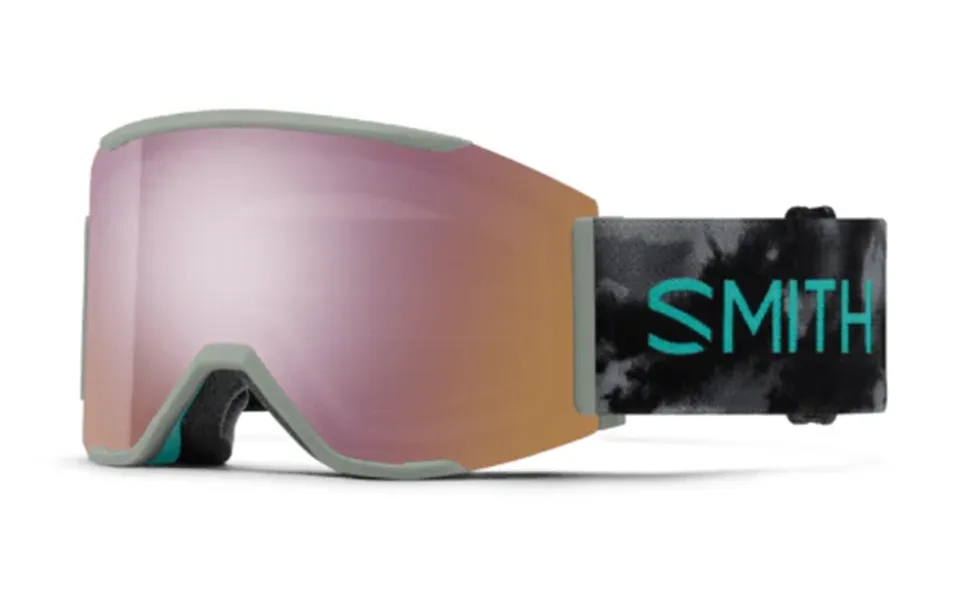 Smith Squad Mag Ski Goggles - Mind Expanders Goggle Chromapop Everyday Rose Gold Mirror And Bonus Low Light Lenses