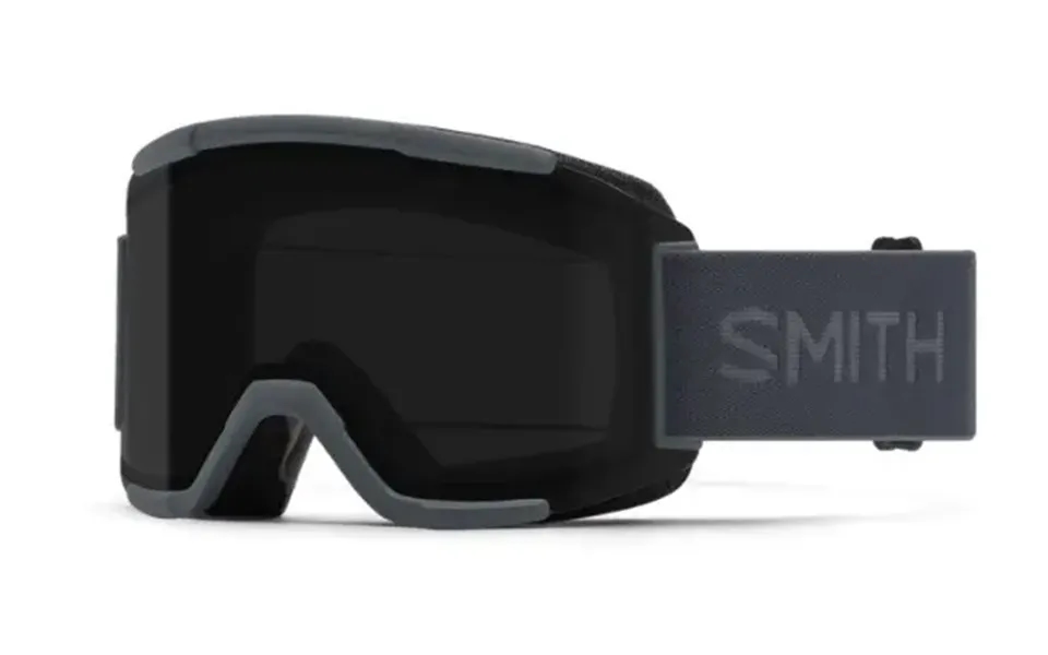 Smith Squad Ski Goggles - Slate Goggle Chromapop Sun Black And Clear Lenses