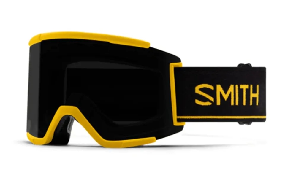 Smith Squad Xl Ski Goggles - Low Fit Nose Bridge Killer Bee Goggle Chromapop Sun Black And Bonus Low Light Lenses