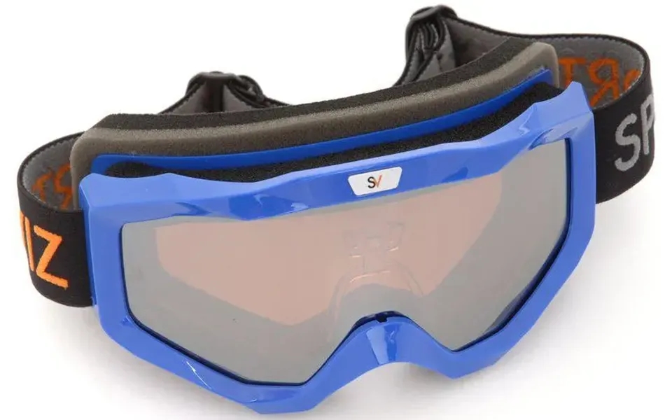 Sportviz Ats2 Snow Goggle - Blue With Clear Adapter Amber Silver Flash Lenss