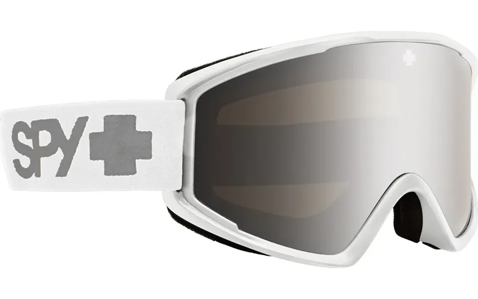 Spy Optic Crusher Elite Eco Snow Goggles - White Goggles Hd Bronze Silver Lenses