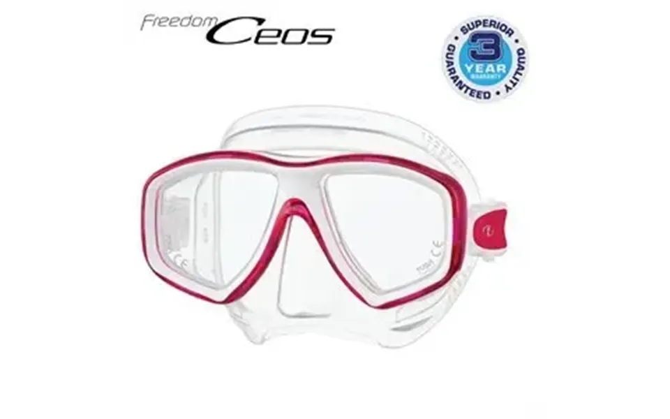 Tusa M-212 Ceos Dive Mask - Bp Bougainvillea Pink