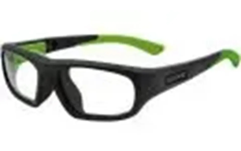 Versport Zeus Safety Rated Sports Glasses - Black-green Frame Clear Lenses