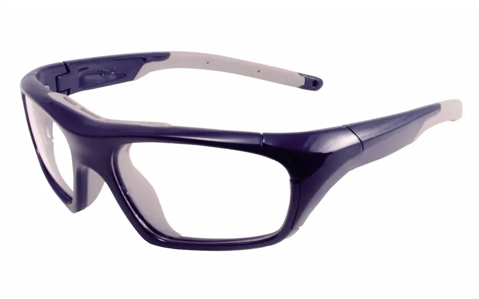 Versport Zeus Safety Rated Sports Glasses - Blue-blue Frame Clear Lenses