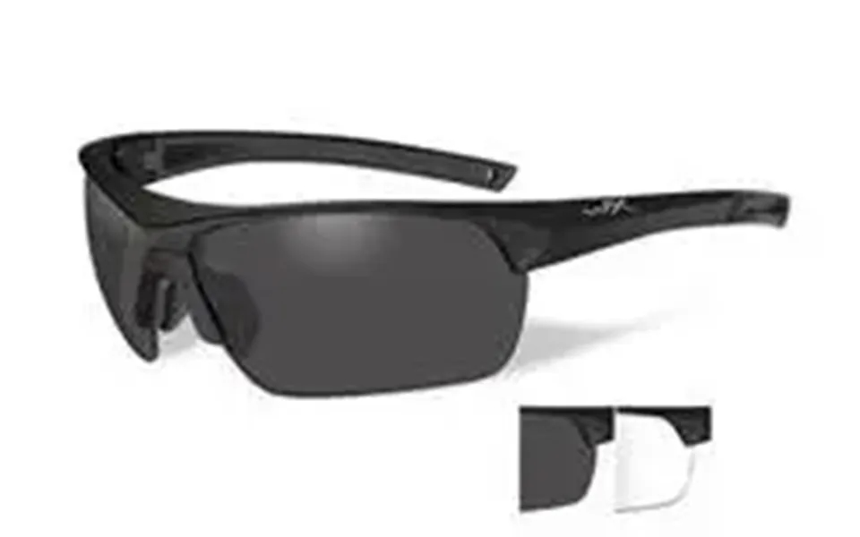 Wiley-x Guard Advanced Sunglasses - Matte Black Frame With Smoke Gray And Clear Lenses