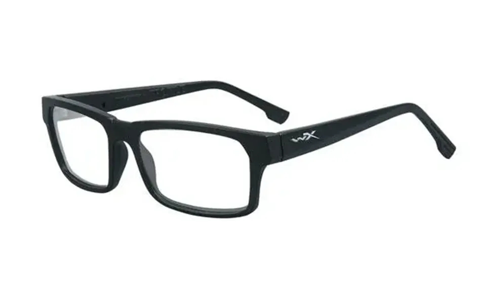 Wiley-x Profile Safety Glasses - Matte Black With Clear Lenses