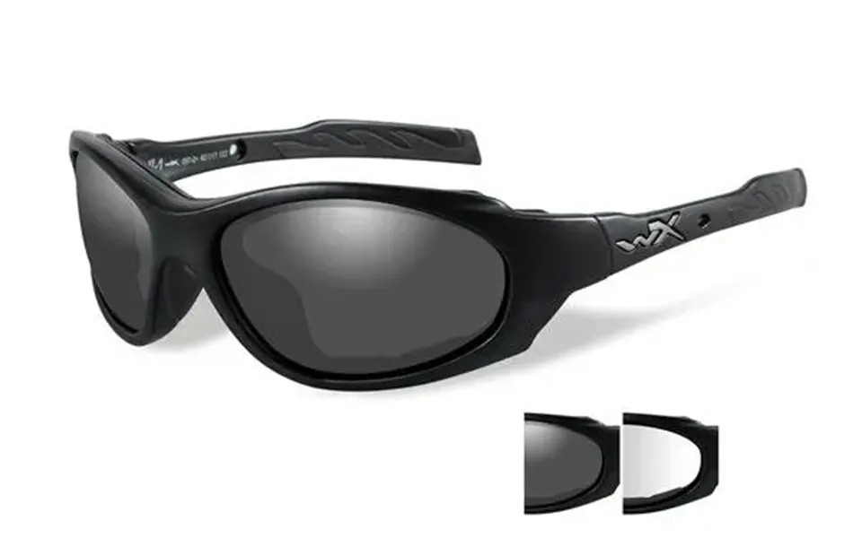Wiley-x Xl-1 Advanced Sunglasses - Matte Black Frame With Smoke And Clear Lenses