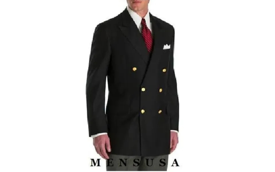 High Quality Black Double Breasted Cheap Priced Unique Dress Blazer For Men Jacket For Men Sale With Best Cut & Fabric