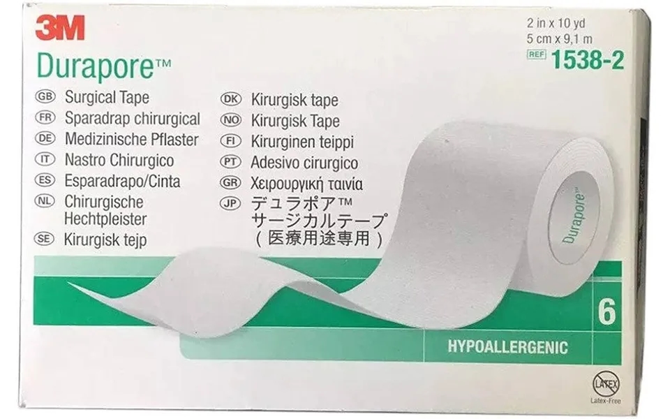 3m Durapore Silk-like Cloth Surgical Tape - 2 X 10 Yds