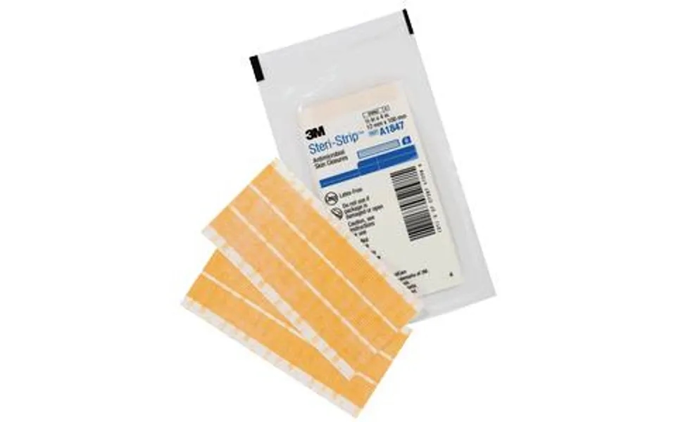 3m Steri-strip Antimicrobial Skin Closure Strip - Adhesive