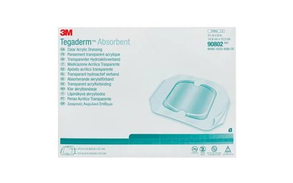 3m Tegaderm Acrylic Dressing Large - 8 X 7-9 10 With 5-9 10 X 6 Pad