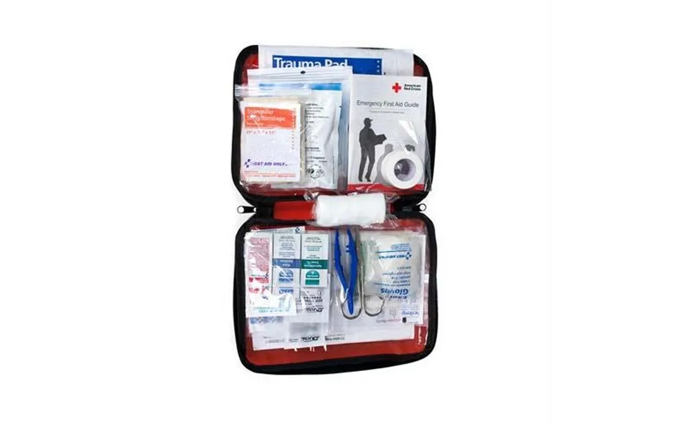 Acme United American Red Cross Be Red Cross Ready First Aid Kit - 73 Pieces