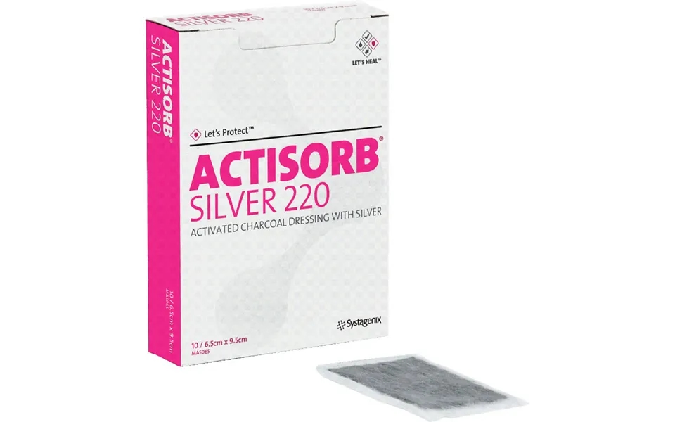 Actisorb Silver Antimicrobial Dressing 2-1 2 X 3-3 4